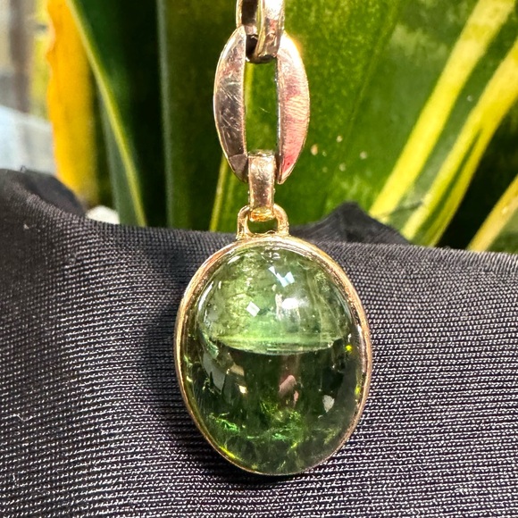 18k Tourmaline Pendant